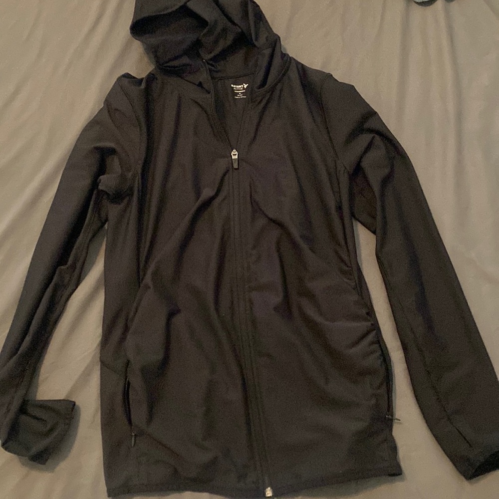 Old Navy maternity stay dry zippered pullover